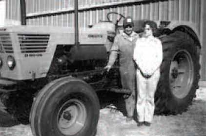 Walt's Tractor vintage photo